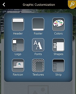 Mnoho aspektů svého bezplatného webu si můžete přizpůsobit.