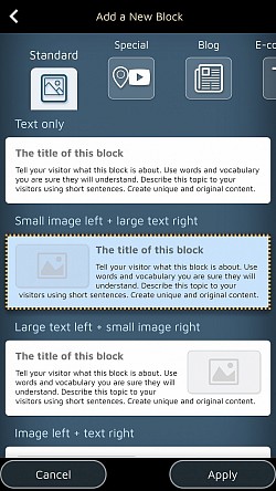 Vše je připraveno tak, abyste se mohli soustředit na to, jak prezentujete svou firmu.