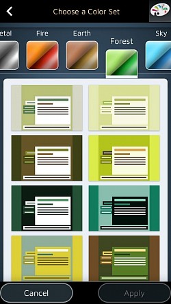 Verze SMART nabízí 56 barevných předvoleb (všechny upravitelné ve verzi Pro)