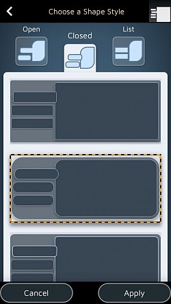 Pro tvary karet máte 15 různých motivů